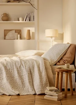 Best Bouchara DESSUS DE LIT MATELASSÉ DOMITILLE ÉCRU