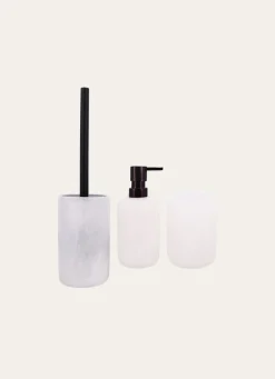 Online Bouchara DISTRIBUTEUR DE SAVON EFFET MARBRE BLANC