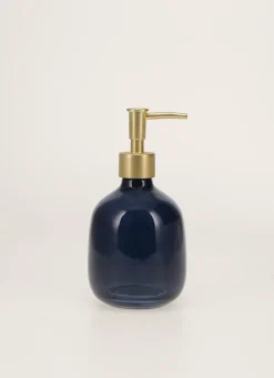 Outlet Bouchara DISTRIBUTEUR DE SAVON TRANSPARENT UNI ESTHER BLEU