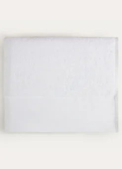 Discount Bouchara DRAP DE BAIN COTON MOELLEUX ZÉRO TORSION BLANC