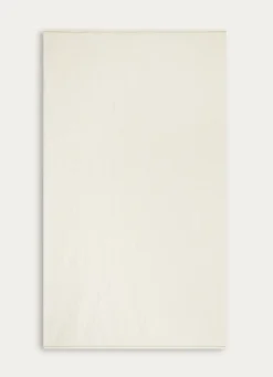 New Bouchara DRAP DE BAIN JACQUARD UNI ECRU