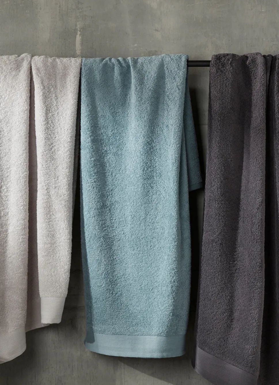 Discount Bouchara DRAP DE BAIN UNI 500GR ARDOISE