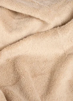 Hot Bouchara DRAP DE DOUCHE EN COTON ET SOIE AGNES BEIGE FONCE