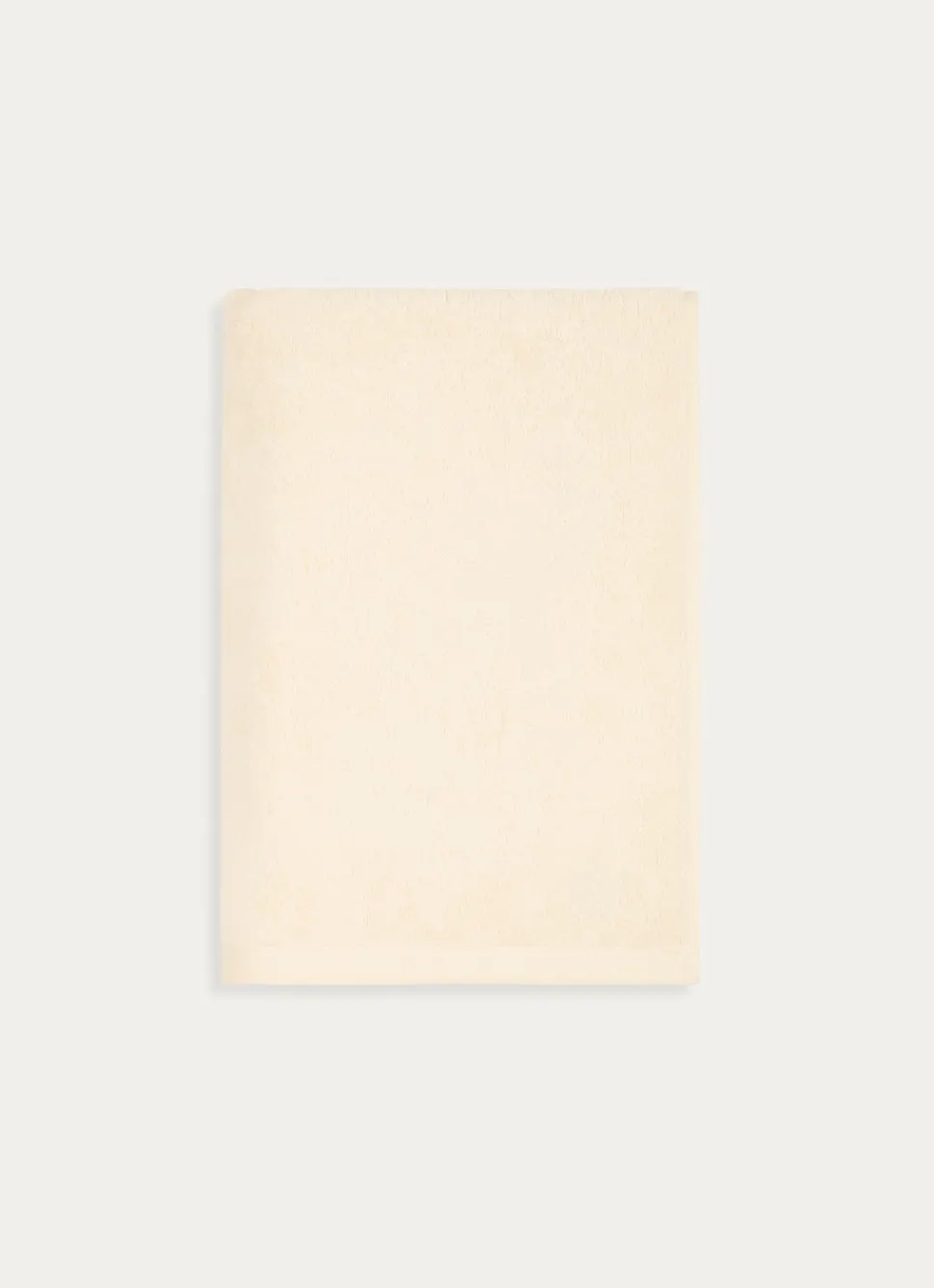 Sale Bouchara DRAP DE DOUCHE EN COTON ET SOIE AGNES ECRU