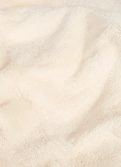 Sale Bouchara DRAP DE DOUCHE EN COTON ET SOIE AGNES ECRU