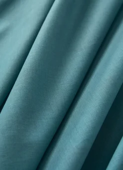 Best Bouchara DRAP HOUSSE EN COTON BLEU PAON