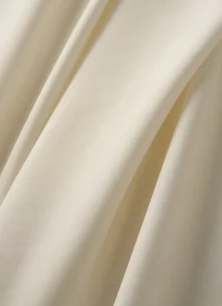 Best Bouchara DRAP HOUSSE EN COTON POUR 2 LITS JUMEAUX ÉCRU