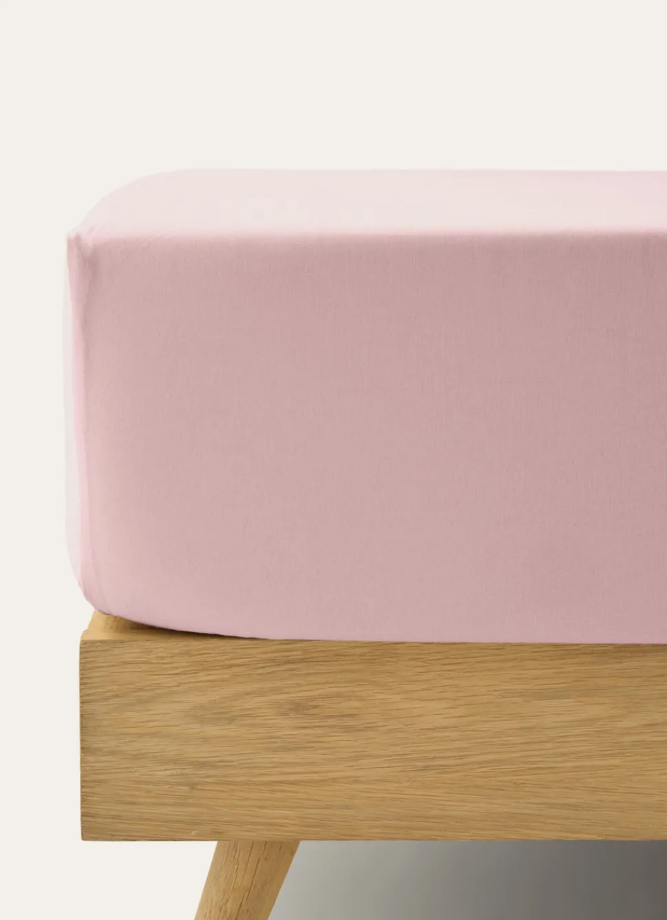 Best Bouchara DRAP HOUSSE EN COTON ROSE CLAIR