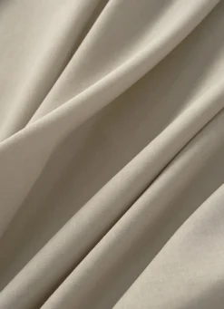 Outlet Bouchara DRAP HOUSSE EN COTON TAUPE