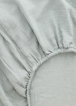 Online Bouchara DRAP HOUSSE ENFANT EN GAZE DE COTON MOUSSE