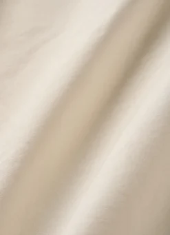 Best Bouchara DRAP HOUSSE UNI EN COTON LAVÉ BIO ECRU