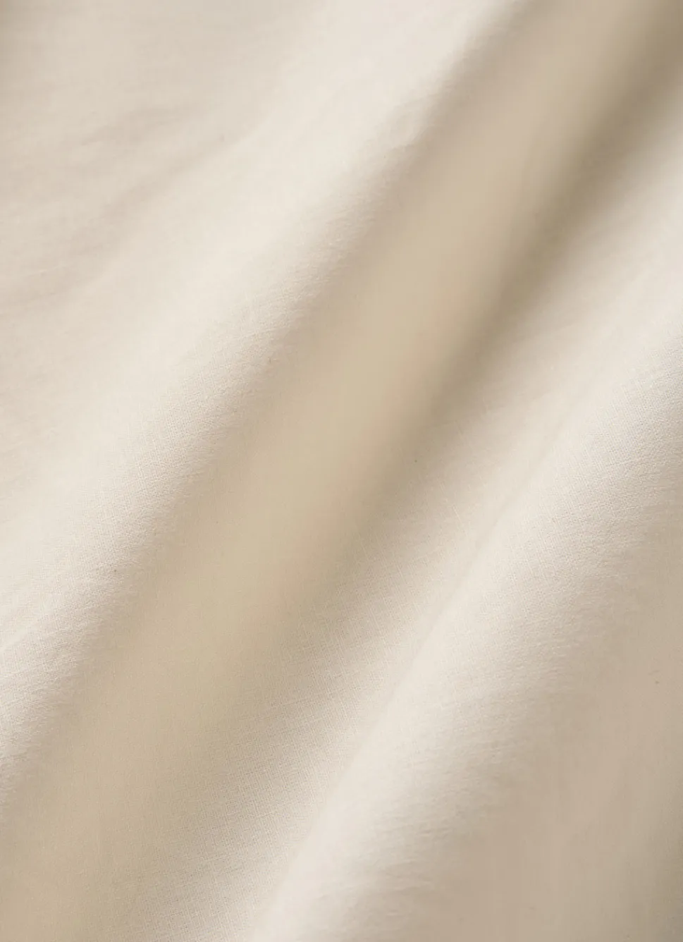 Best Bouchara DRAP HOUSSE UNI EN COTON LAVÉ BIO ECRU