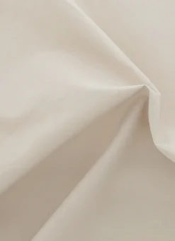 Outlet Bouchara DRAP HOUSSE UNI EN PERCALE DE COTON SABLE