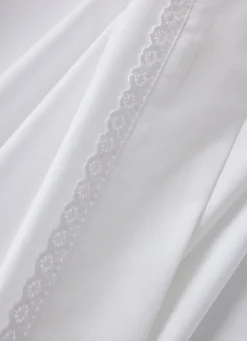 Best Bouchara DRAP PLAT EN PERCALE RAPHAELLE BLANC