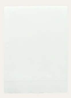 Outlet Bouchara DRAP PLAT UNI EN COTON BLANC