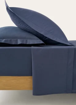 Best Bouchara DRAP PLAT UNI EN COTON ENCRE