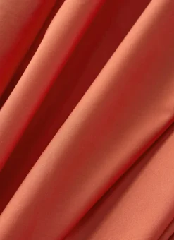 Online Bouchara DRAP PLAT UNI EN PERCALE DE COTON TERRE