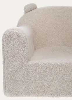 Bouchara FAUTEUIL DOUDOU AVEC OREILLES BLANC
