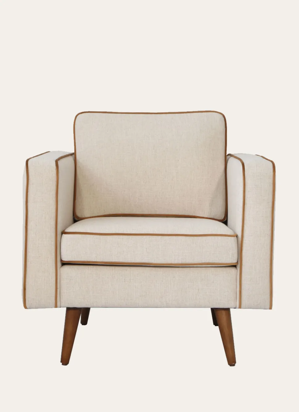 Bouchara FAUTEUIL TISSU ECRU/ECRU