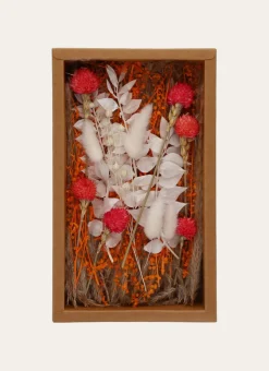 Discount Bouchara FLEURS SÉCHÉES ROSE