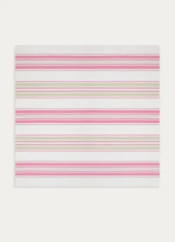 Sale Bouchara FOUTA DE PLAGE RAYÉE XXL ROSE / VERT