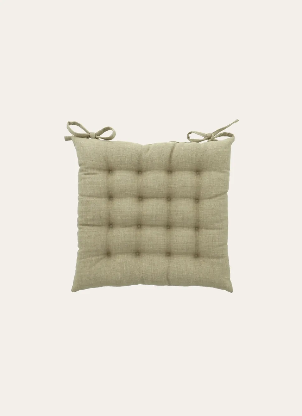 Hot Bouchara GALETTE DE CHAISE UNIE EFFET DE MATIÈRE NATUREL