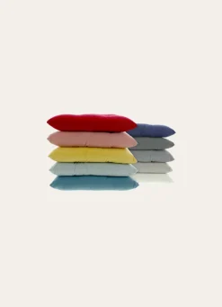 Bouchara GALETTE DE CHAISE UNIE EN COTON BLEU CANARD