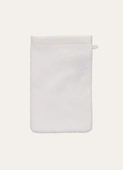 New Bouchara GANT DE TOILETTE BRODÉ EN COTON 500GR ÉCRU