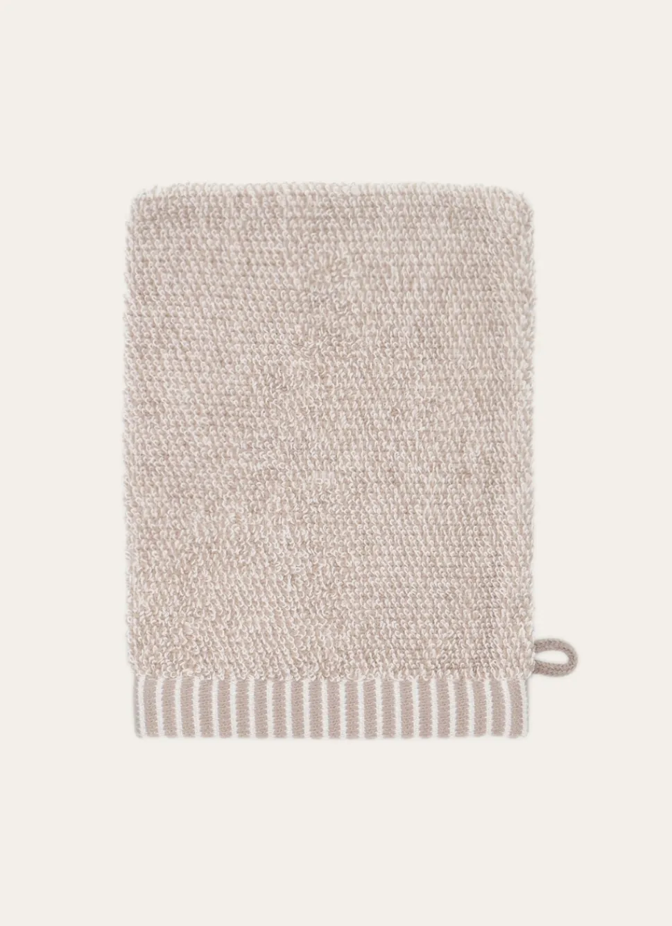 Best Bouchara GANT DE TOILETTE EN FILS CHINÉS BEIGE