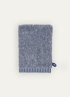 Best Bouchara GANT DE TOILETTE EN FILS CHINÉS BLEU CHINE