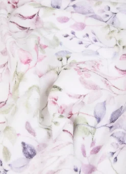 New Bouchara GANT DE TOILETTE EN VELOURS IMPRIMÉ MULTICOLORE