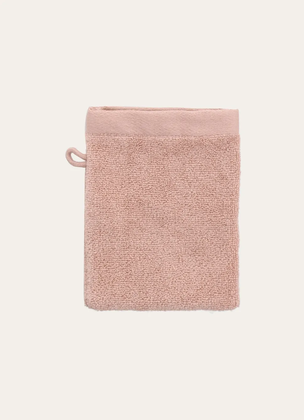 Outlet Bouchara GANT DE TOILETTE UNI EN COTON MOELLEUX 550GR ROSE