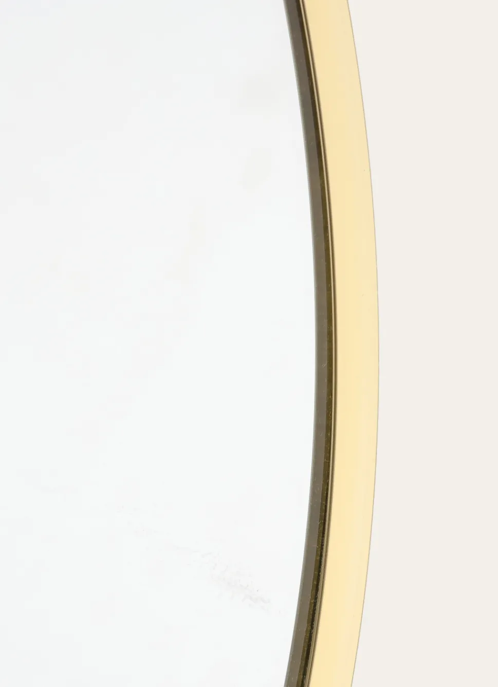 Best Bouchara GRAND MIROIR DEMI-LUNE AVEC CADRE EN MÉTAL DORÉ