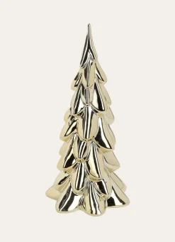 Hot Bouchara GRAND SAPIN À POSER EN PCELAINE BRILLANT OR