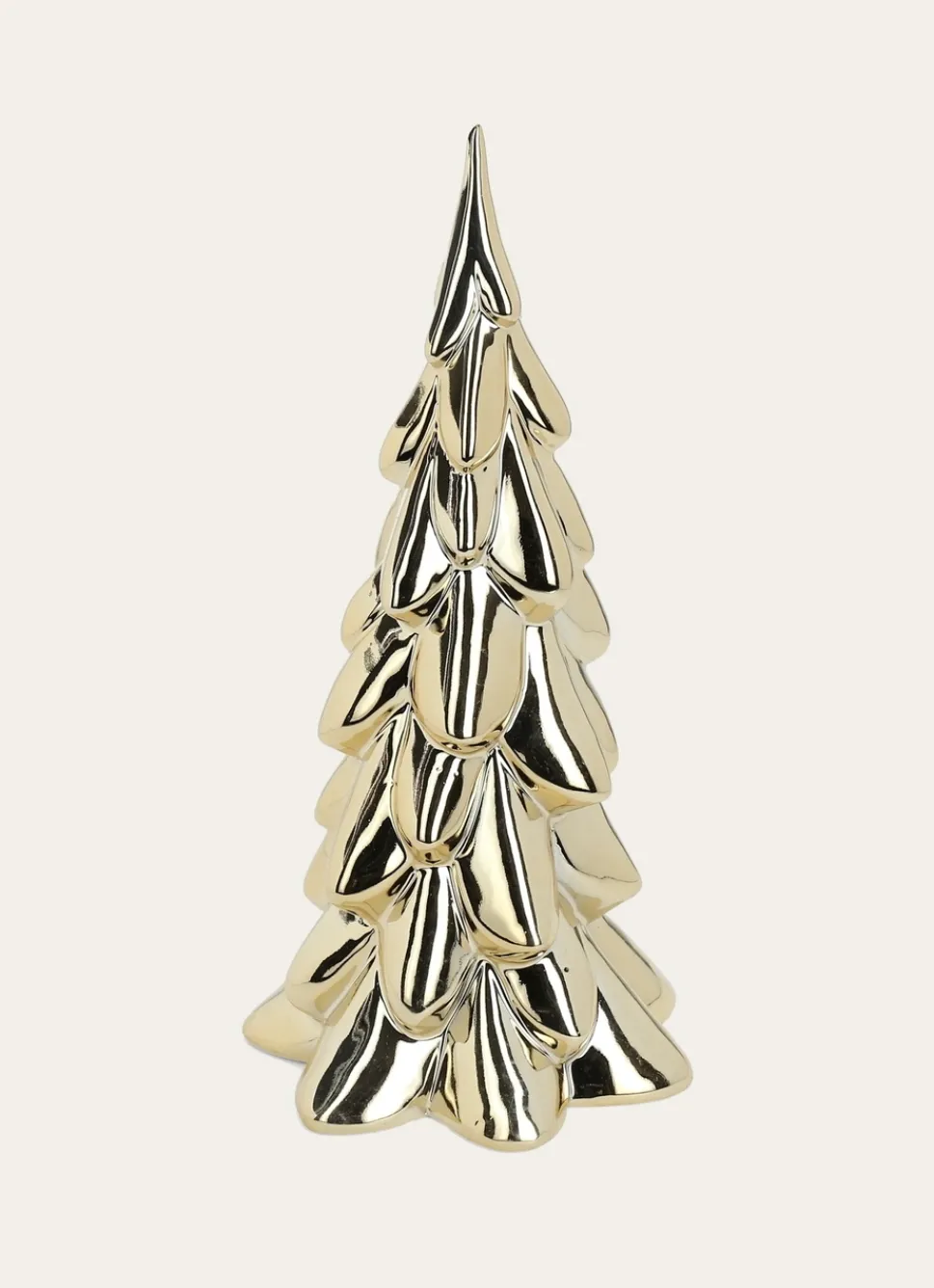 Hot Bouchara GRAND SAPIN À POSER EN PCELAINE BRILLANT OR