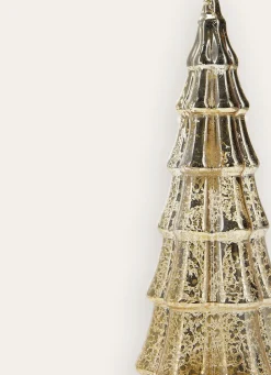 Clearance Bouchara GRAND SAPIN DECORATIF EN VERRE DORE