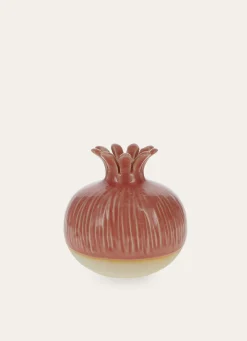 New Bouchara GRENADE EN GRÈS DÉCORATIVE GRAND FORMAT ROSE CLAIR