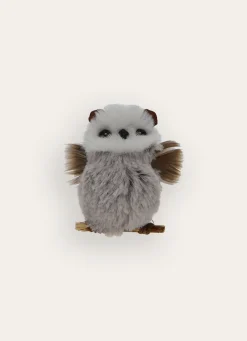 Best Bouchara HIBOU À SUSPENDRE EN FAUSSE FOURRURE GRIS CLAIR