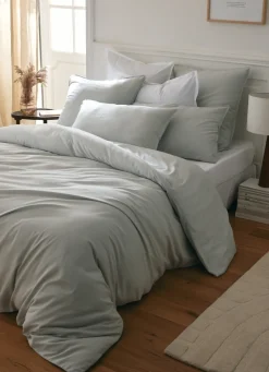 New Bouchara HOUSSE DE COUETTE COTON ET CACHEMIRE AMANDE