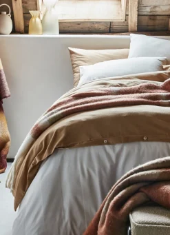 Online Bouchara HOUSSE DE COUETTE COTON ET CACHEMIRE CAMEL