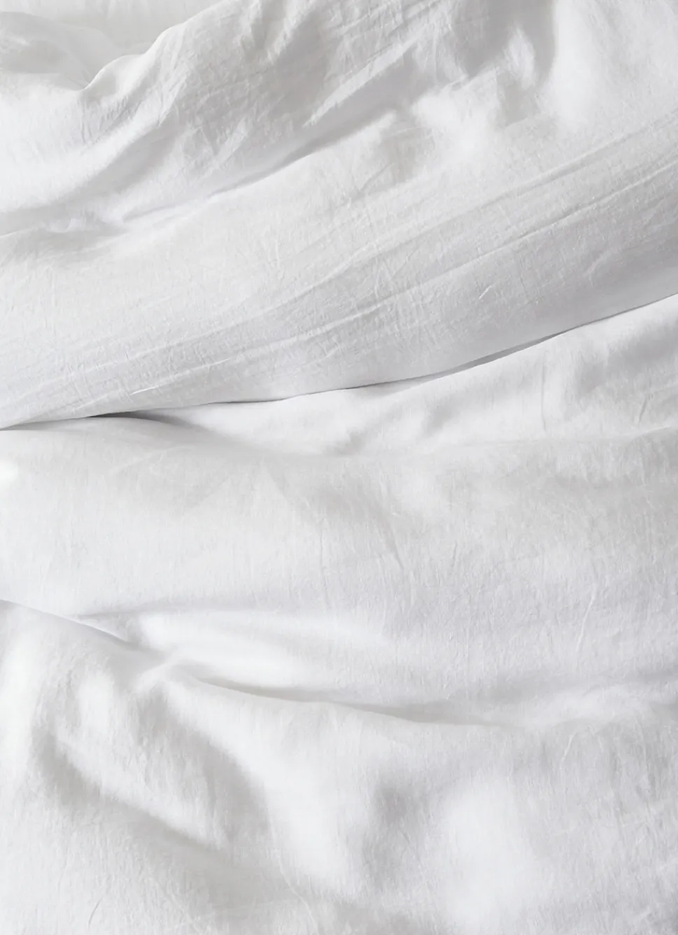 Hot Bouchara HOUSSE DE COUETTE EN LIN LAVÉ BLANC