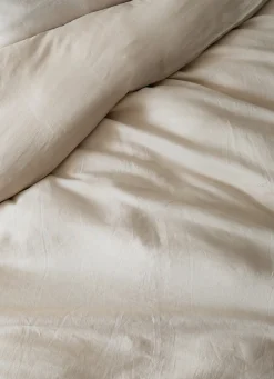 Sale Bouchara HOUSSE DE COUETTE EN LIN LAVÉ ARGILE