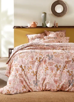 Best Bouchara HOUSSE DE COUETTE EN PERCALE GRANADA ROSE BLUSH