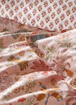 Best Bouchara HOUSSE DE COUETTE EN PERCALE GRANADA ROSE BLUSH