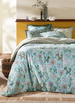 Best Bouchara HOUSSE DE COUETTE EN PERCALE GRANADA BLEU GRIS