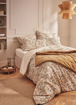 Hot Bouchara HOUSSE DE COUETTE EN SATIN CLARENCE GALET