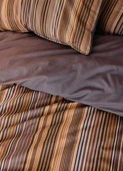 Sale Bouchara HOUSSE DE COUETTE ETNA BRUN / BRONZE