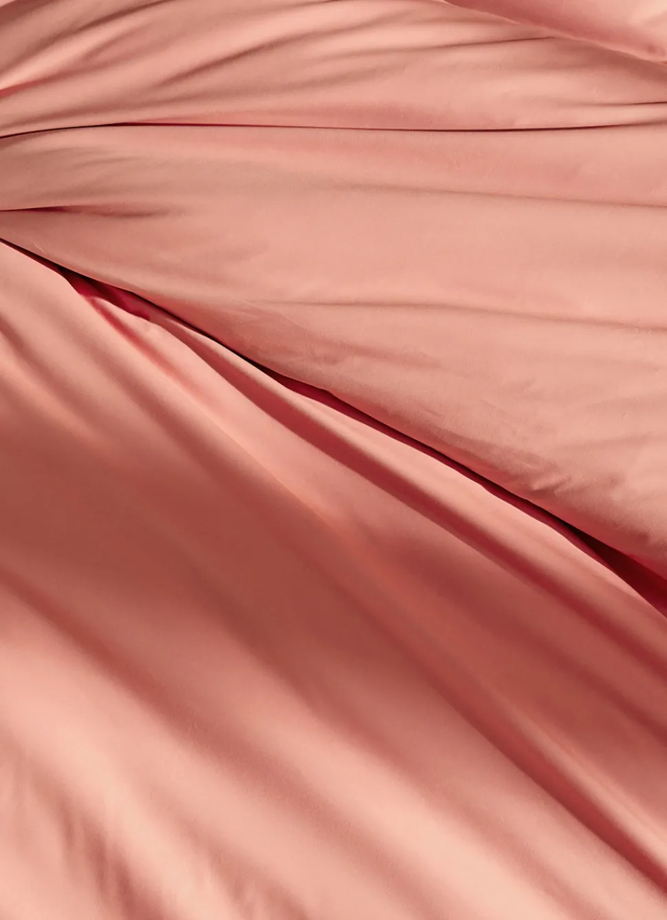 Hot Bouchara HOUSSE DE COUETTE UNIE EN PERCALE DE COTON CORAIL