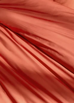 Discount Bouchara HOUSSE DE COUETTE UNIE EN PERCALE DE COTON TERRE