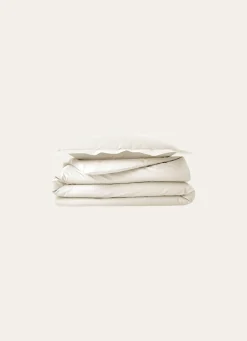Outlet Bouchara HOUSSE DE COUETTE UNIE EN PERCALE DE COTON ECRU